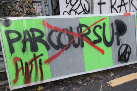 Les jeunes sortent dans la rue le 24 Janvier